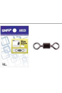 Вертлюг Akkoi Snap SVK 14# 4kg (уп.10шт)