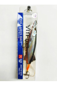 Воблер VitFishing Minnow 100F 13.6gr top waters #10