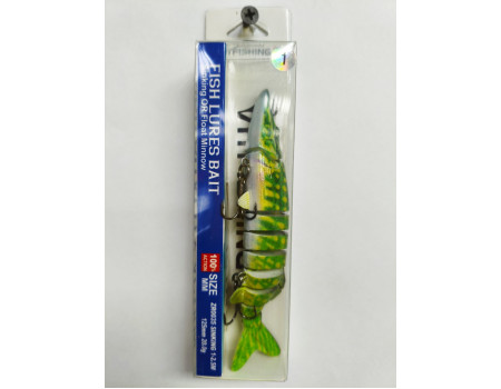 Воблер VitFishing Minnow 125mm sinking 20gr 0-2.5m #1
