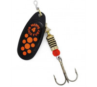 Блесна Mepps Comet Black Fury NR Fluo Orange №4 (8,0гр)