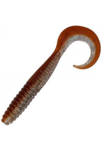 Силикон SnastiZdraste твистер 10см #008  карамель  (уп.6шт)