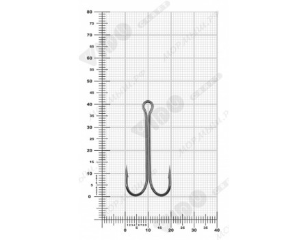 Двойник VIDO №1 (BN) VD-088 Big Double Hooks