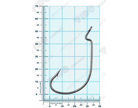 Крючки VidoCraft Offset Worm № 6/0 BLN VD-101