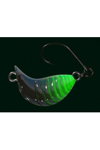 Воблер Zomber Tuka Kite Trout 26SS 2.8gr ТТ17 (УФ черный/зеленый)