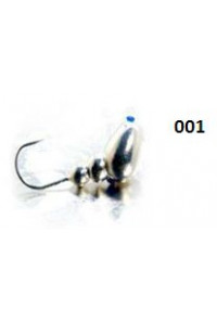 Мормышка Shark Silver муравей отверстие 0,44гр. d030 822-030-001