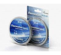 Леска Allvega  Fluorocarbon Hybrid 100% 0.10мм 1.30кг 30м