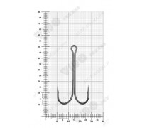 Двойник VIDO №3/0 (BN) VD-088 Big Double Hooks