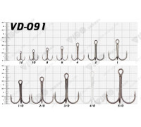 Тройник VIDO CRAFT VD-091 №4/0(BN) VD091-4/0