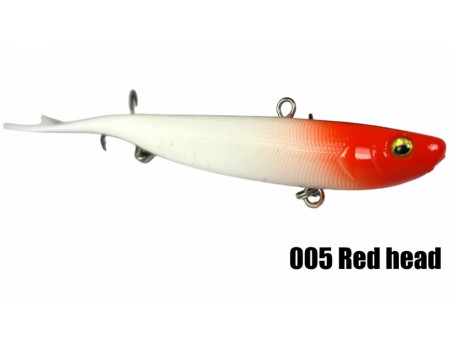 Баланслаг JigIt Whale Tail 130 31гр 005 Red Head