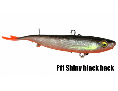 Баланслаг JigIt Whale Tail 150 26гр F11 Shiny Black Back