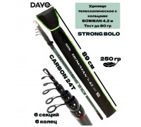Удилище DaYo Bowman 4,2м UpTo 80гр 16215A-4.2