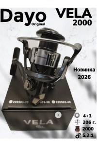 Катушка DaYo Vela 20 4+1BB GR5.2:1 MD5kg W206gr 220503-20