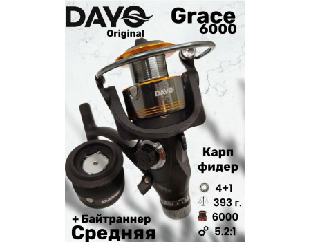 Катушка DaYo Grace 60 4+1BB GR4.7:1 W393гр 270503-60