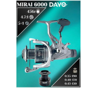 Катушка DaYo Mirai 60 5+1BB GR5.2:1 W445гр 270612-60