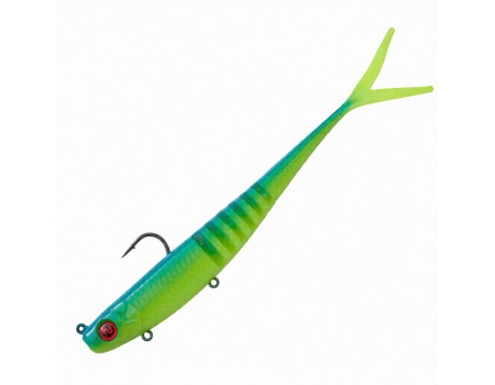Силикон Narval Fishing Live Slug Tail 20см 20гр 016 Blue Mint