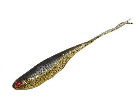 Силикон Narval Fishing Maxlug Mini 08cm #047-Black Gold (уп.6шт)