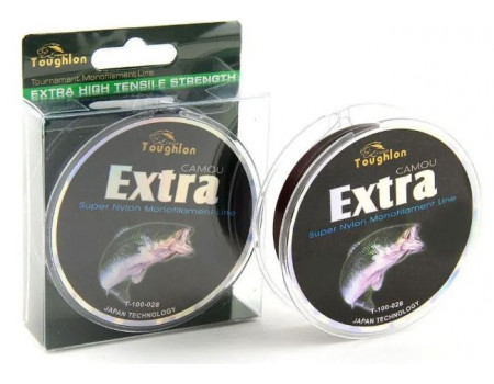 Леска Toughlon Extra 3D 100м 0,28мм 9,54кг