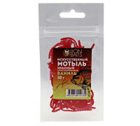 Мотыль Lion Baits  искусственный красный Ваниль 10гр