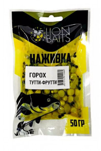Горох Lion Baits Наживка насадочный натуральный Тути Фрутти 50гр