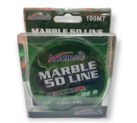 Леска Admiral Marble 5D line 0,25mm 10,4 кг