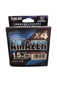 Шнур Sunline Amazer PEx4 MultiColor #1.5 32lb 200м 14.5 кг
