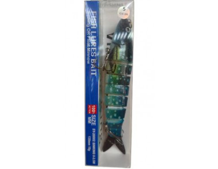 Воблер VitFishing Minnow 125mm sinking 20gr 0-2.5m #5 NEW