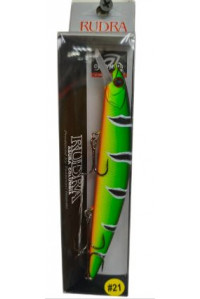 Воблер Columbia Rudra 130SP 20gr 1.5-2.0m # 21 M Black TigerShimp New