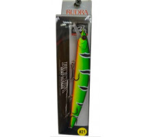 Воблер Columbia Rudra 130SP 20gr 1.5-2.0m # 21 M Black TigerShimp New