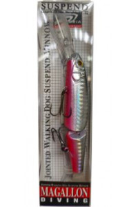 Воблер Columbia Magalon Diving 113SP 15.2gr 1.0-1.5m # Black Sanshane OB