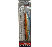 Воблер Columbia Magalon Diving 113SP 15.2gr 1.0-1.5m # Chrome Blue Back