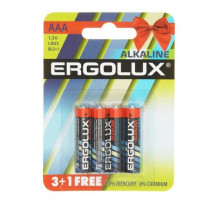 Батарейка Smirnoff Batteriz Ergolux Alkaline LR03 BL3+1