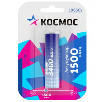 Аккумулятор China Космос 18650 Li-ion 1500mAh 3.7V BL1
