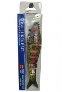 Воблер VitFishing Minnow 130mm sinking 18,5gr 0-2.0m #1 форель