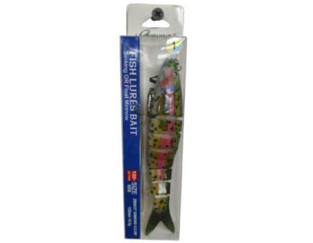 Воблер VitFishing Minnow 130mm sinking 18,5gr 0-2.0m #1 форель