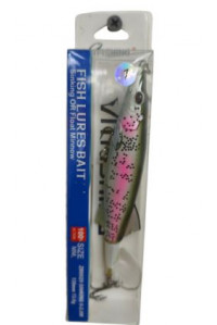 Воблер VitFishing Minnow 100F 13.6gr top waters #1