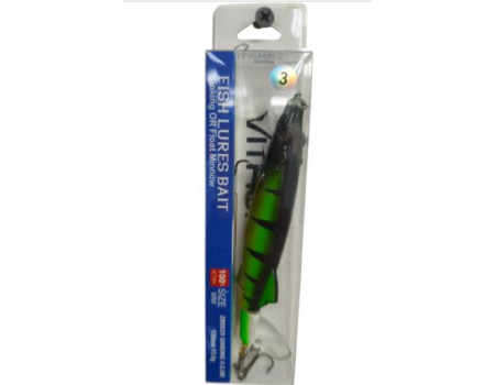 Воблер VitFishing Minnow 100F 13.6gr top waters #3