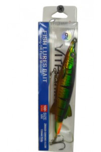 Воблер VitFishing Minnow 100F 13.6gr top waters #9