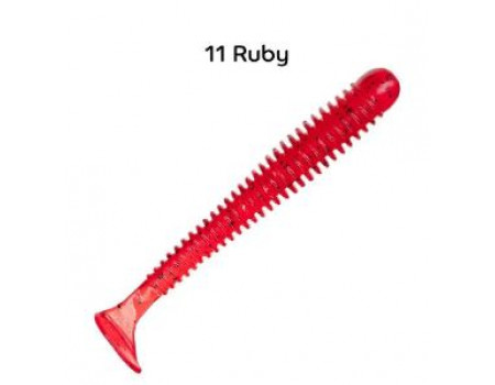 Силикон Crazy Fish Vibro Worm 3'' 11-7.5-11-6