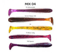 Силикон Crazy Fish Vibro Worm 3'' 11-75-M04-6