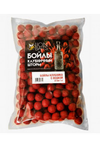 Бойлы Lion Baits Клубничный шторм 20мм 