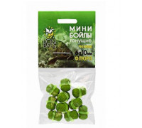 Бойлы Lion Baits Мини  Флюро тонущие на резинке  Чеснок 6х10мм