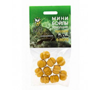 Бойлы Lion Baits Мини  Флюро тонущие на резинке Кукуруза 6х10мм