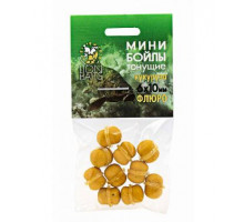 Бойлы Lion Baits Мини  Флюро тонущие на резинке Кукуруза 6х10мм