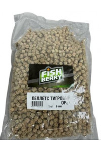 Пеллетс FISHBERRY карповый Тигровый орех 6мм - 1кг