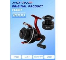 Катушка Mifine Fleet 2000F 2BB GR4.7:1 DP6kg W190gr З/Ш 60106A-2