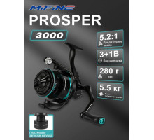 Катушка Mifine Prosper 3000F 3+1BB GR5.2:1 DP10kg W280gr З/Ш 60235-3