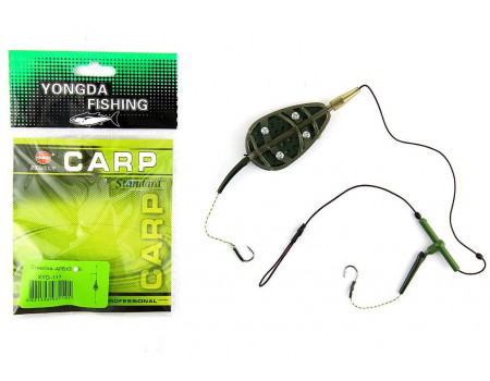 Монтаж YongdaFishing Flat Metod 60gr XYD-117
