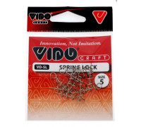 Спираль VIDO CRAFT SPRING LOCK №5 (уп.10 шт)