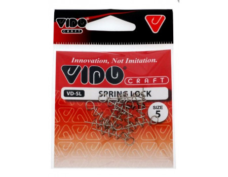 Спираль VIDO CRAFT SPRING LOCK №5 (уп.10 шт)