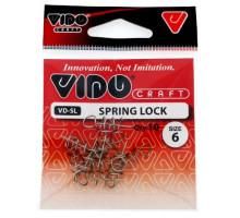 Спираль VIDO CRAFT SPRING LOCK №6 (уп.10 шт)